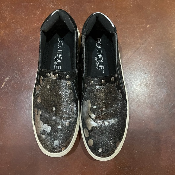 Corky Slides Black and Silver - Picture 1 of 2